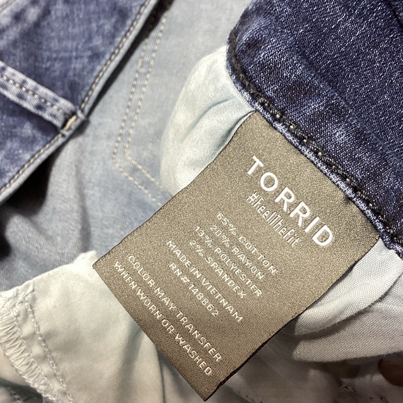 Torrid Women’s jeggings 26R blue - Picture 11 of 15